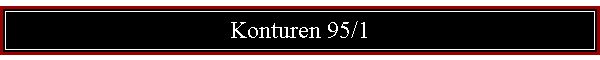 Konturen 95/1