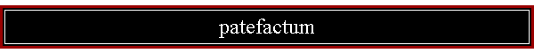 patefactum
