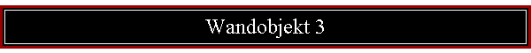 Wandobjekt 3